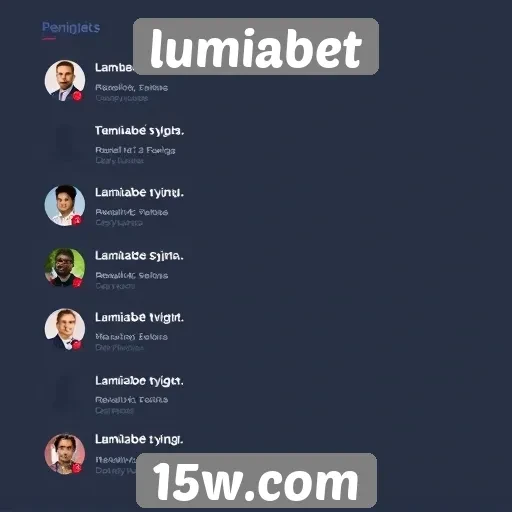 Feedback dos usuários sobre a experiência no Lumiabet